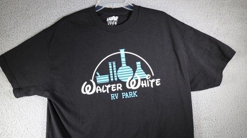 Walter White Meth Labs Breaking Heisenberg Bad Pollos Unisex T-Shirt Size XL - Picture 2 of 10