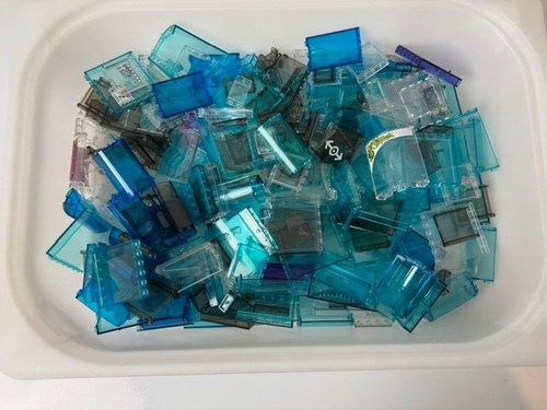 LEGO Windows Doors - Choose Your Color - Transparent Panels Prison Door Frames - Picture 4 of 45