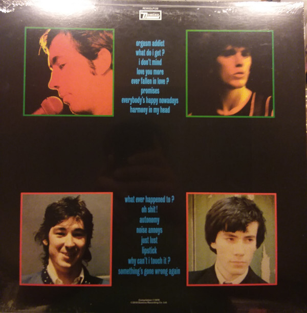 BUZZCOCKS - Singles Going Steady LP - Punk Classic Vinyl