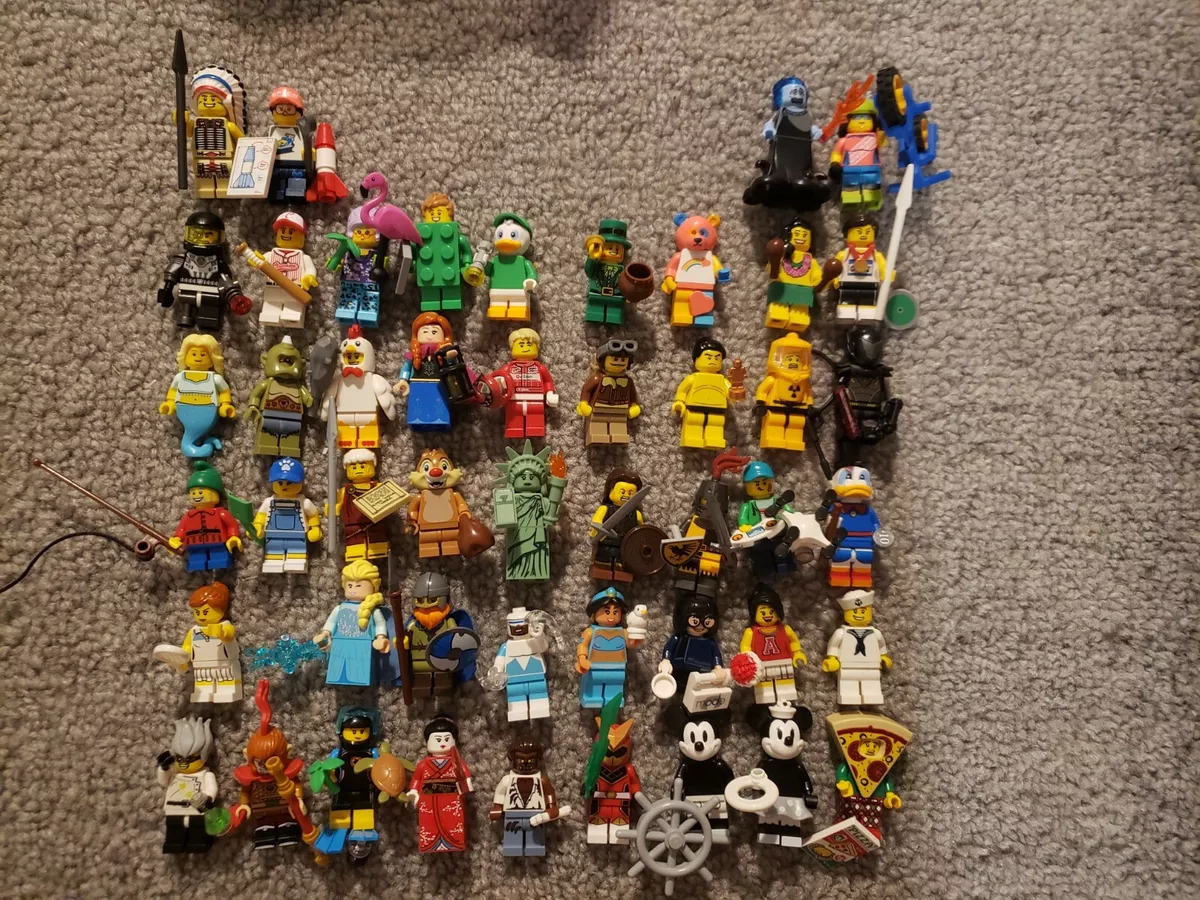 LEGO MINIFIGURES 1 RANDOM FIGURE GRAB BAG! Authentic! Bulk! (No