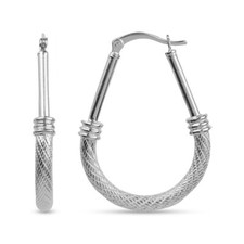 Real 925 Sterling Silver jewelry Diamond Cut ...