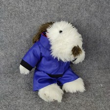 Build A Bear Perro Peluche Cachorro Esquí Traje Deportes de Invierno Peludo Oveja Perro Juguete de Peluche