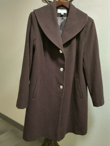 Shawl Collar Wool Cashmere Blend 