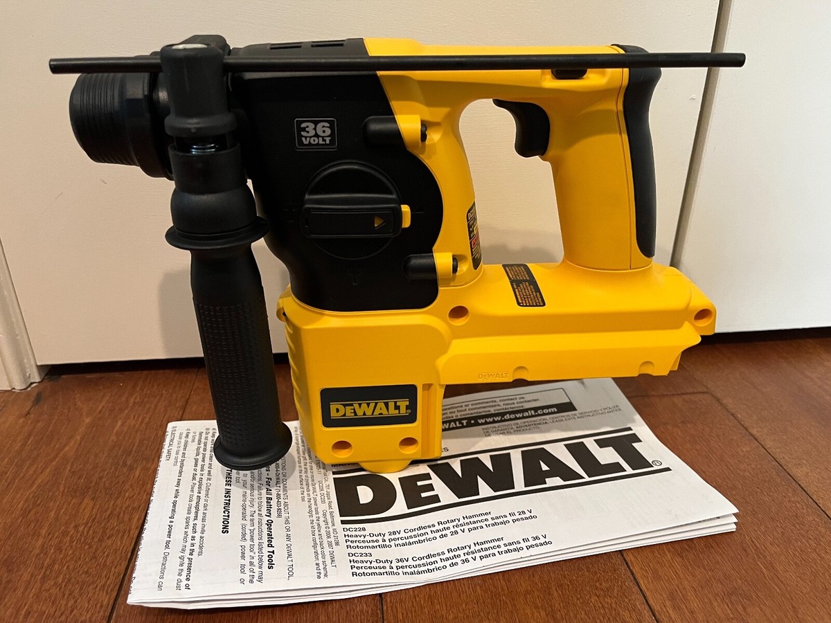 DEWALT Cordless 36v SDS Heavy Duty Rotary Hammer Drill DC233 for