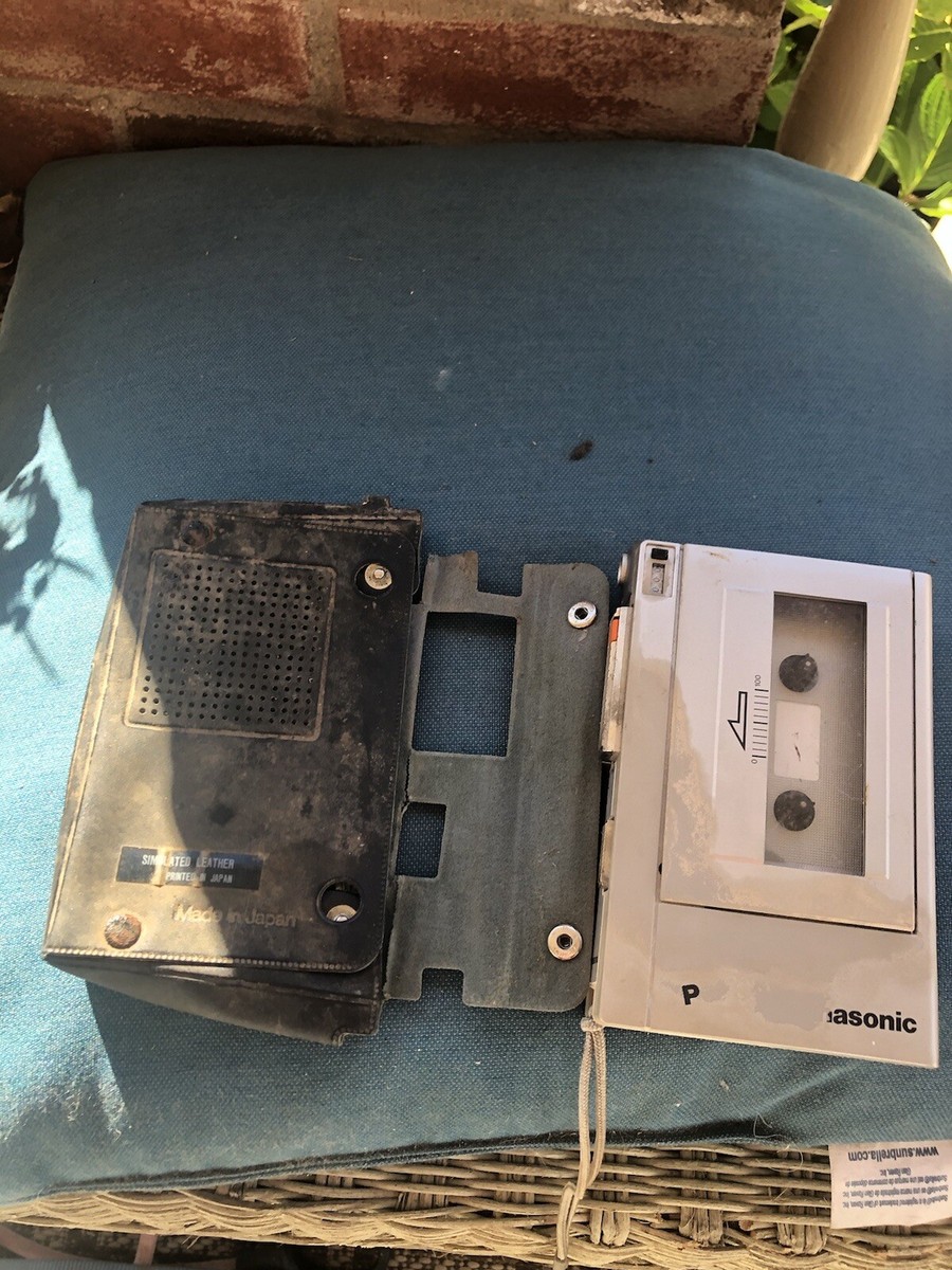 Panasonic RQ-356 Portable Cassette Voice Recorder Made in