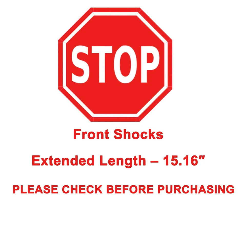 Conjunto de amortiguadores delanteros y traseros 2x2 para furgoneta Ford E-250 Econoline Foto 3 de 4