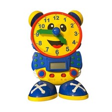 Learning Journey Telly Educational 11" Talking Learning Clock Math Manipulative