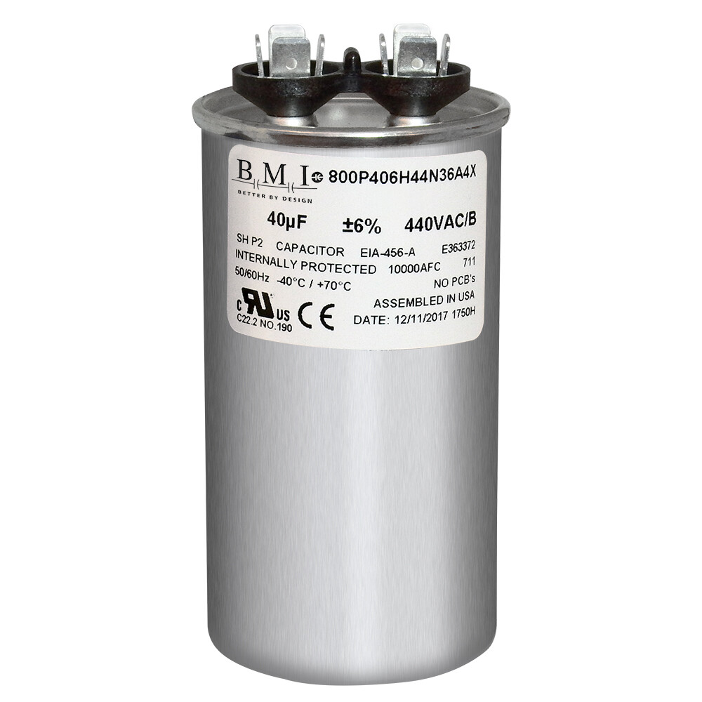 40UF 440V Run Capacitor replaces Baldor OC3040F09 325P406H37N30A4XBA OC3040F18