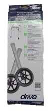 NEW Drive Medical 5" Universal Walker Wheels Adjustable 350 LB Capacity