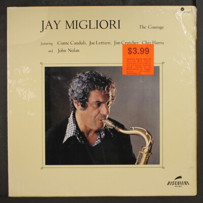 JAY MIGLIORI: the courage DISCOVERY 12'' LP 33 RPM Sealed