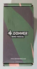 Donner Mini Pedal (EC1162) Guitar Effect Pedal, Black