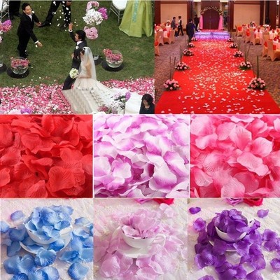1000pcs Flower Rose Petals Wedding Party Table Decoration Floral