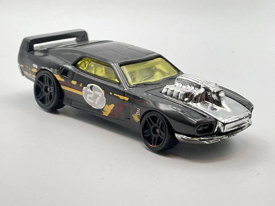 Hot Wheels 2004 First Editions Riveted #27 WSJ116 Race Car Toy - Image 3 of 4