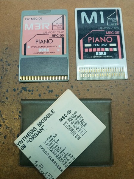 KORG MSC-05 + RPC-05 PIANO