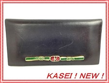 Auth Roberta di Camerino Bifold Wallet Leather Black 5l400810s"