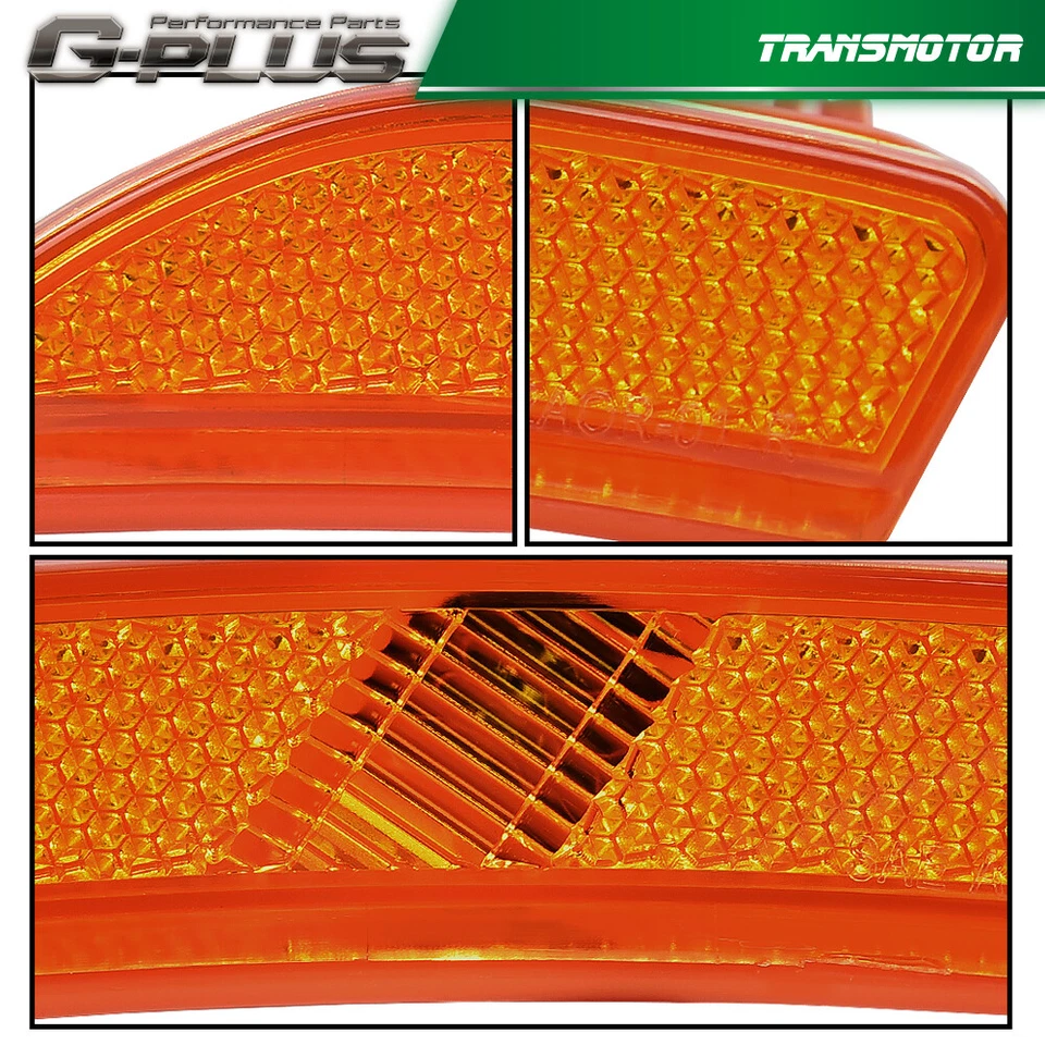 Juego de pares de luces marcadoras delanteras derecha e izquierda aptas para Chrysler 200 2015-2017 Foto 4 de 4