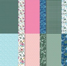 Stampin' Up Fitting Florets Designer Series Paper 6x6 24 SHEETS DSP SAMPLER