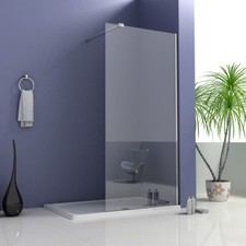 Walk In Wet Room Shower Enclosure Cubicle 8mm Easy Clean Glass Bath Screen Panel