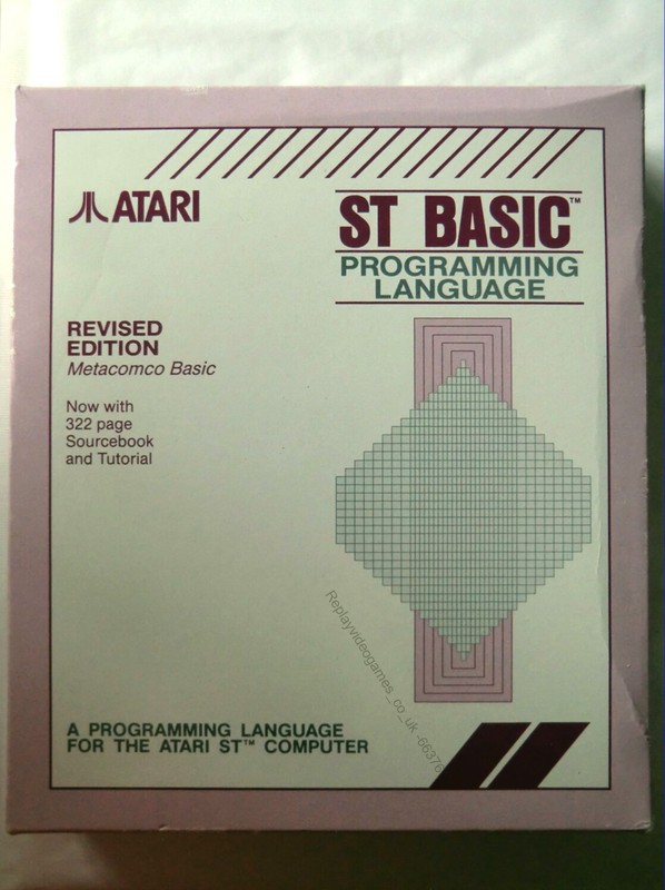 66376 Atari ST Basic Programming Language Revised Edition - Atari ST (1987)