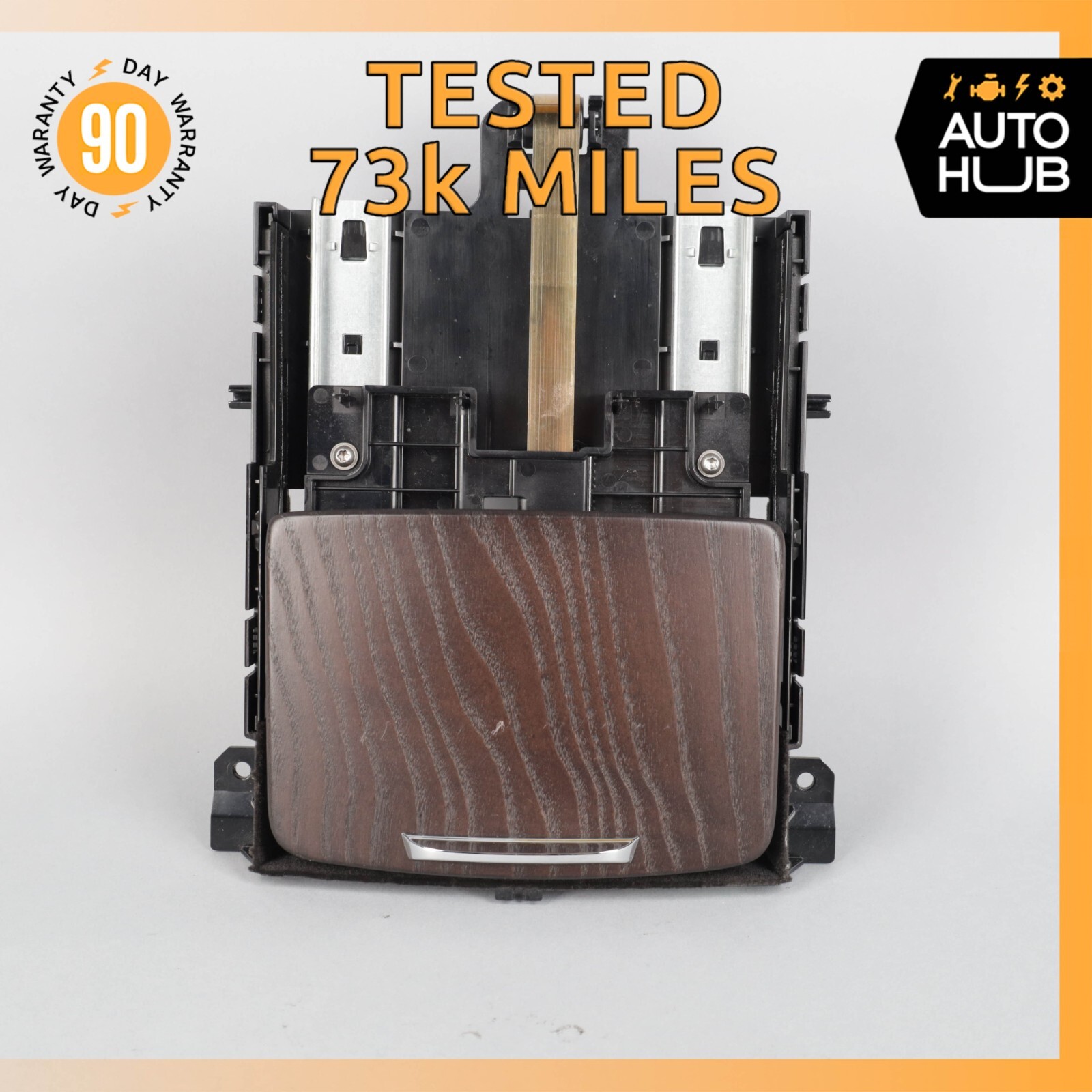 17-20 Maserati Levante M161 Center Console Storage Ash Tray Wood OEM 73k
