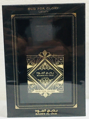 Bade'e Al Oud Oud for Glory Lattafa Perfum Eau de Parfum 100ml New in Sealed Box