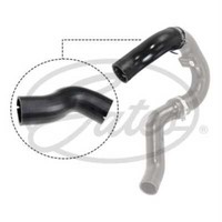 Gates Ladeluftschlauch Passend FüR Fiat Doblo Kasten/Kombi 263 1.3 D Multijet