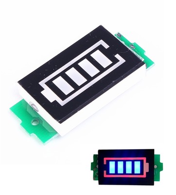 6S 6Series Lithium Battery Capacity Indicator Module 25.2V Blue Display Tester L