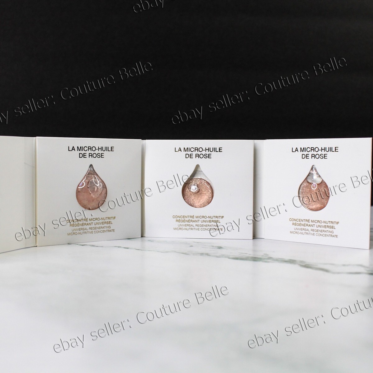 トライアルセット・サンプル Dior Prestige La Micro-Huile de Rose 3x Dior Prestige La Micro Huile de Rose Advance Serum 1ml each x3