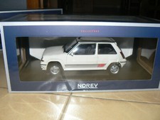 renault 5 r5 super 5 gt turbo phase 2 blanc 1/18 1:18 norev