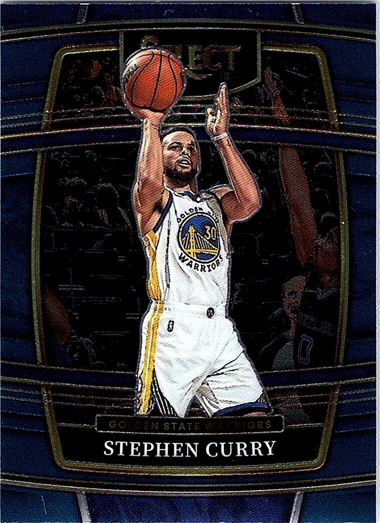 2021-22 Panini Select Stephen Curry Concourse  #94 Golden State Warriors