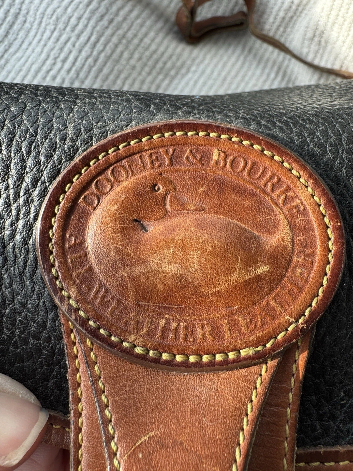 DOONEY & BOURKE Borsa a tracolla vintage Dooney Bourke