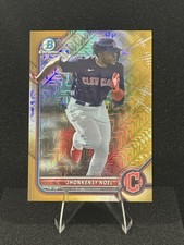 🔥🔥2022 Bowman Chrome Jhonkensy Noel - Gold Mojo Refractor /50 Prospect RC🔥🔥