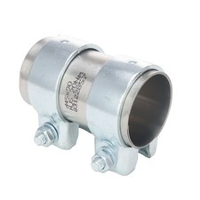 HJS 83 12 2857 Auspuffschelle Doppelschelle Ø45mm für VW Golf IV Schrägheck