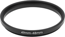 49Mm to 48Mm Step-Down Ring Aluminium Alloy for Most Cameras