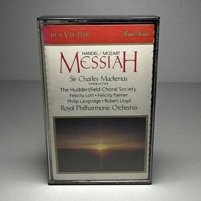 Handel - Mozart -  MESSIAH - ROYAL PHILHARMONIC ORCHESTRA CASSETTE TAPE