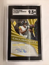 2024 Panini Phoenix - Calligraphy Darnell Washington #C-DAW Hyper (AU)