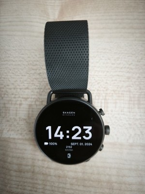 Skagen Smartwatch mit Wear OS in Grau