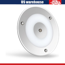 7.3 Inch 12 Volt Led Dome Light 720lm Dimmable Rv Boat Larger Cool White