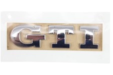 VW Golf V / VI Chrom GTI Schriftzug für Heckklappe 1K0853675BJ739