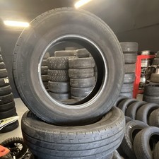 Pair Of Bridgestone Duravis Van Enliten 205/75R16c Tyres 8.5mm Tread Depth 104