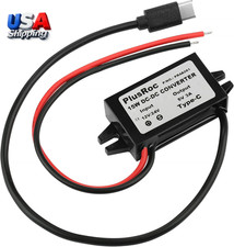 Waterproof 12V/24V to 5V Converter DC-DC Step down Module Power Adapter Compatib