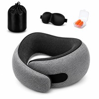 Nackenkissen Reisekissen Memory Foam Ergonomisch FüR Flugzeug, Auto Und Zug