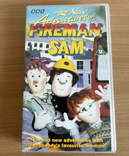 The New Adventures Of Fireman Sam VHS Video BBC