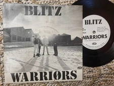 Blitz – Warriors 1982 No Future Records – Oi 16 Punk 7”