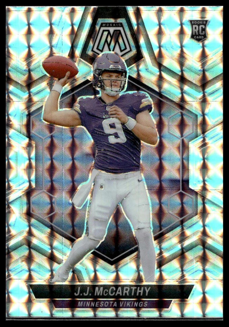 2024 Panini Mosaic #310 J.J. McCarthy Mosaic RC