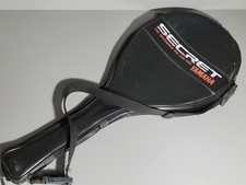 Custodia vintage YAMAHA SECRET RACCHETTA DA TENNIS CON CERNIERA CON CINTURINO