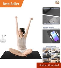 Comfortable Grounding Mat 13x23.6 inches Non-Slip Health Pad for Everyday Use