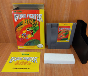 Nr MINTY BOX CIB Burai Fighter complete in nes Collector lot VERY CLEAN NICE A+