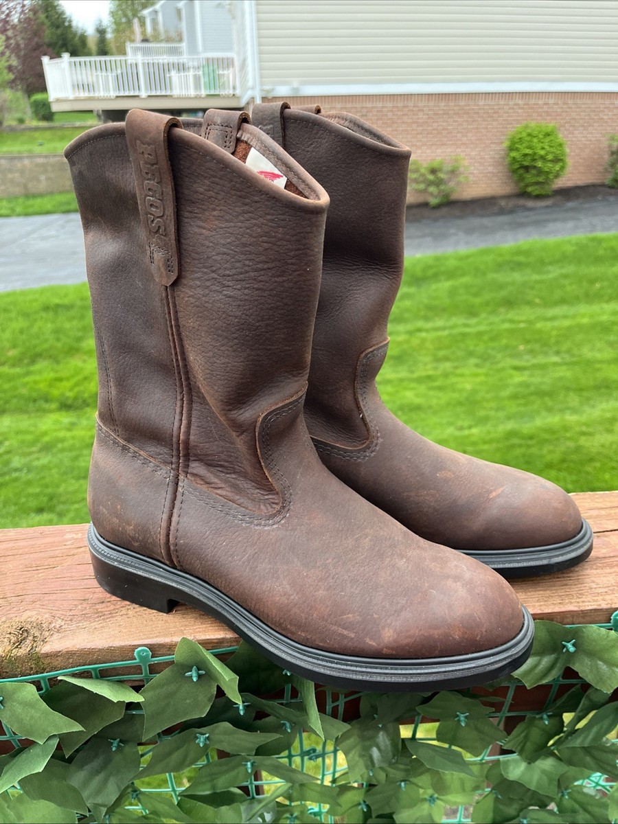 Red Wing ASTM F2892-11 EH 1159 Pecos Leather Boots Men