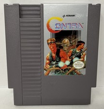 Contra (Nintendo NES, 1988) Cartridge Only Clean Tested